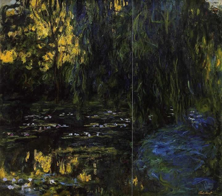 Claude Monet Weeping Willow and Water-Lily Pond 3